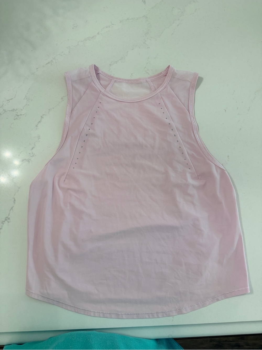 Lululemon Light Pink Performance Tank Top